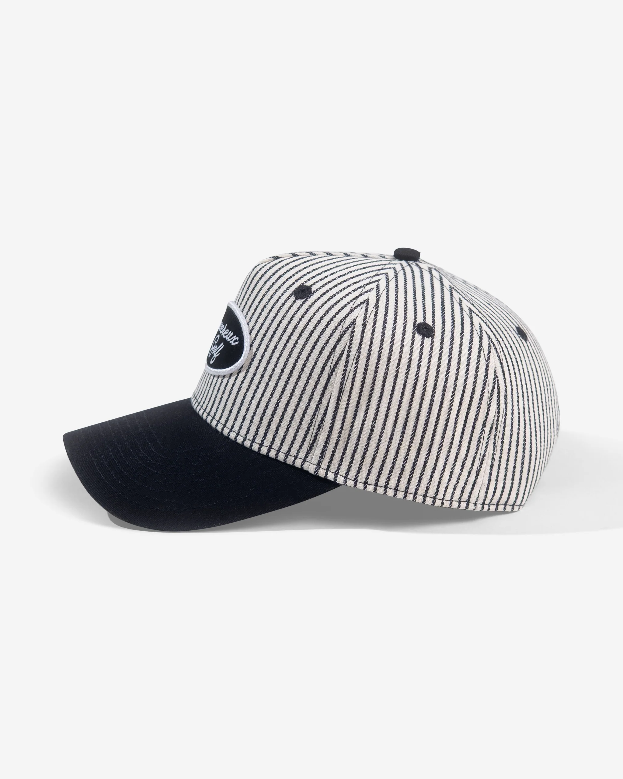 Garage Hat - Black / White - Image 4