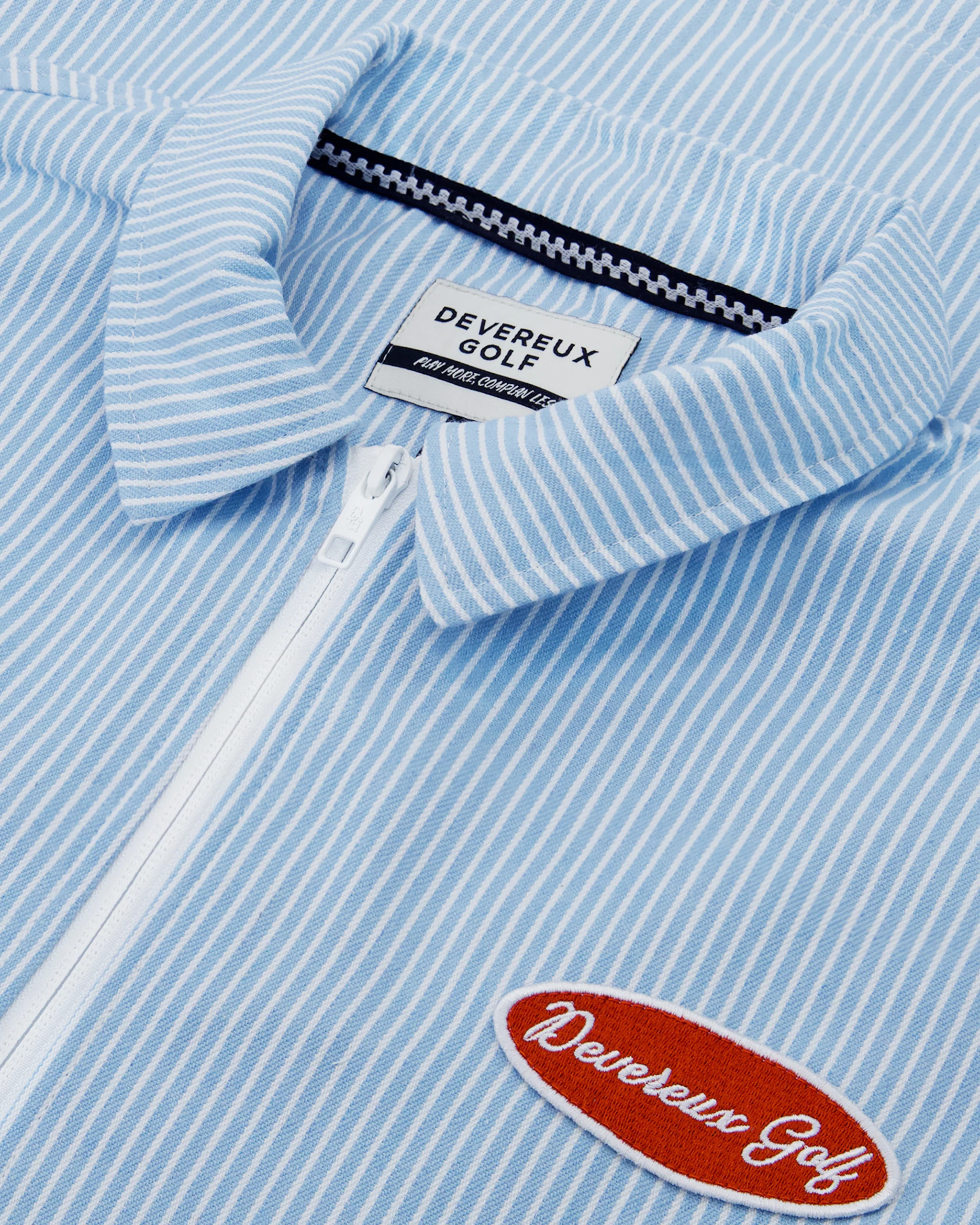 Mechanic QTR Zip - Marine Layer Pinstripe - Image 10