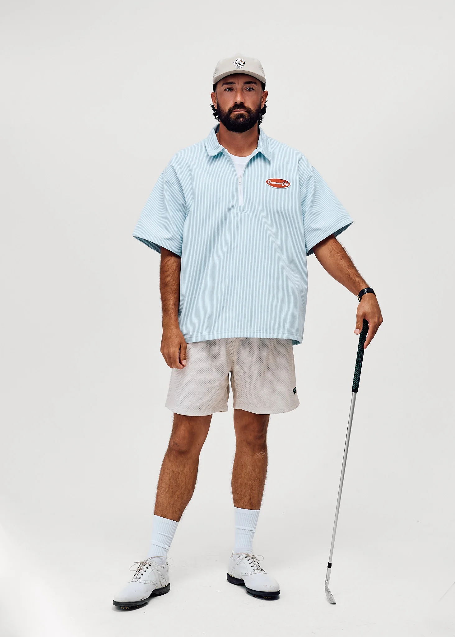Mechanic QTR Zip - Marine Layer Pinstripe - Image 5