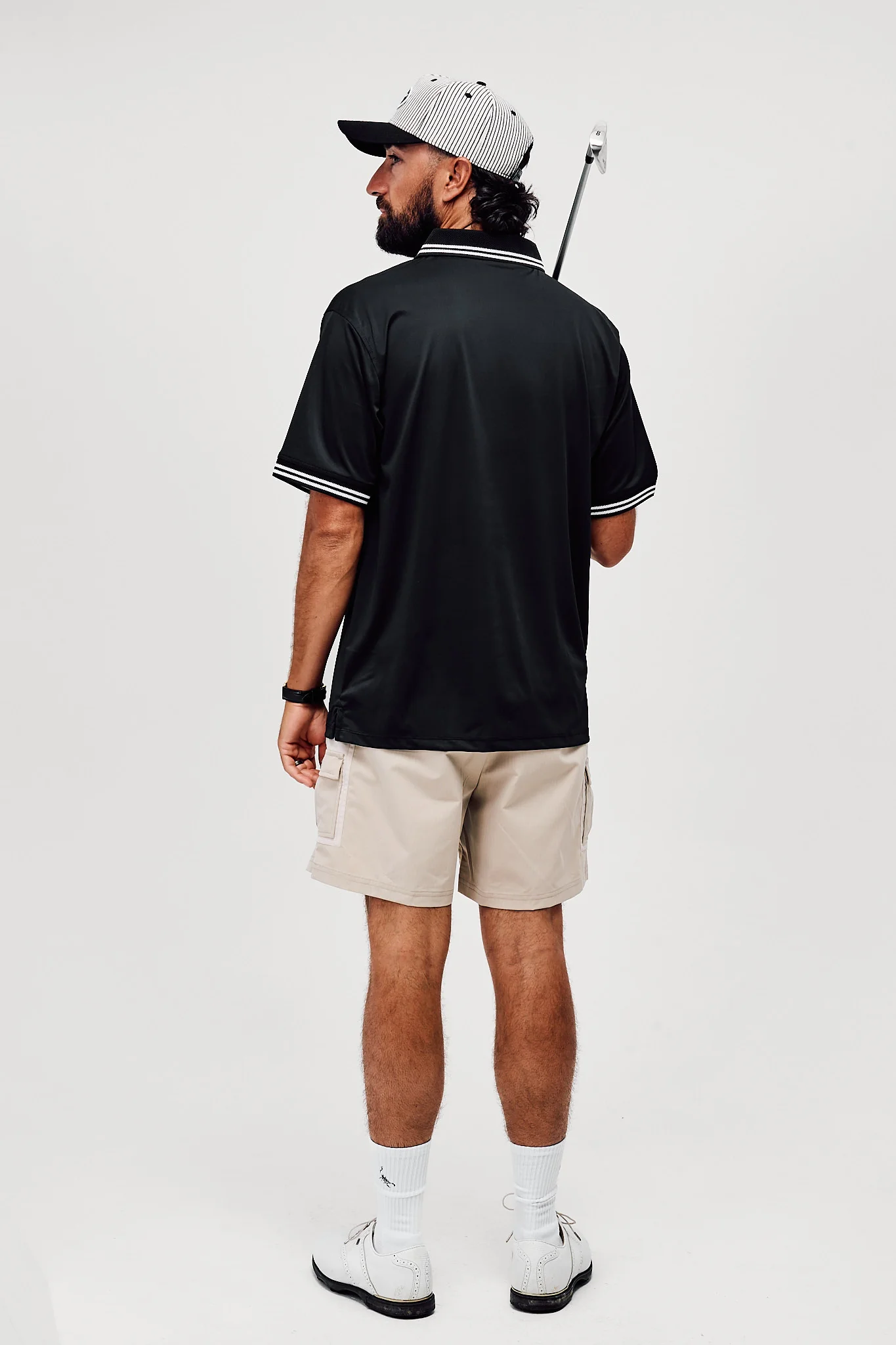 Skull Caddie Tips Polo - Black - Image 6