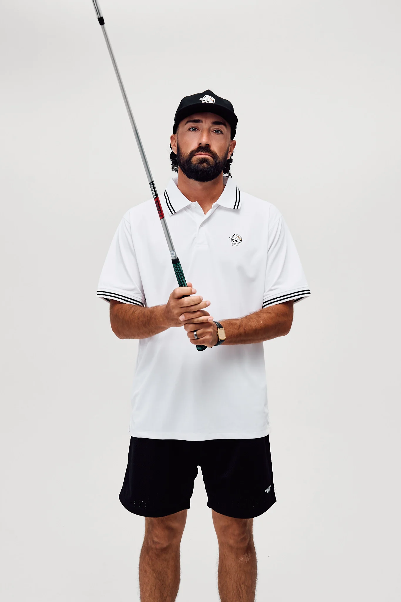 Skull Caddie Tips Polo - White - Image 4