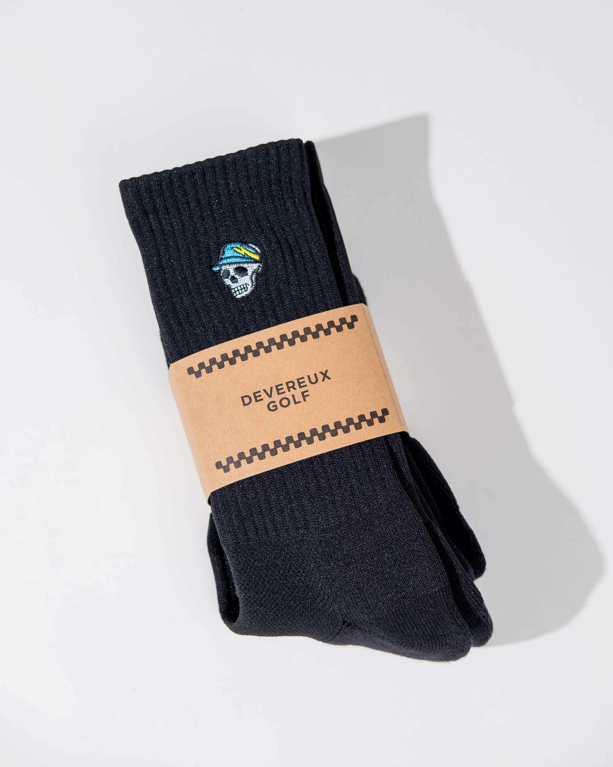 Skull Caddy Crew Sock - 3 pack - Black - Image 8
