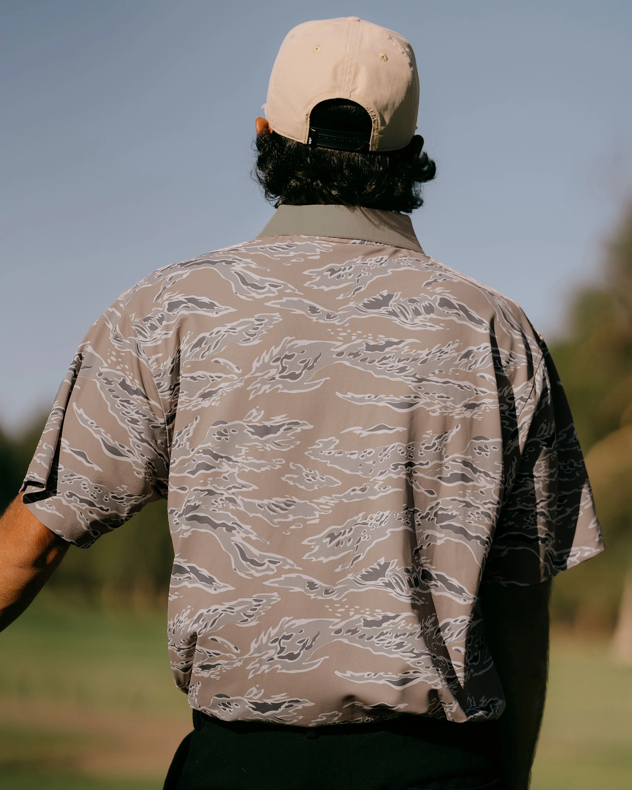 Tiger Stripe Polo - Tiger Camo - Image 7
