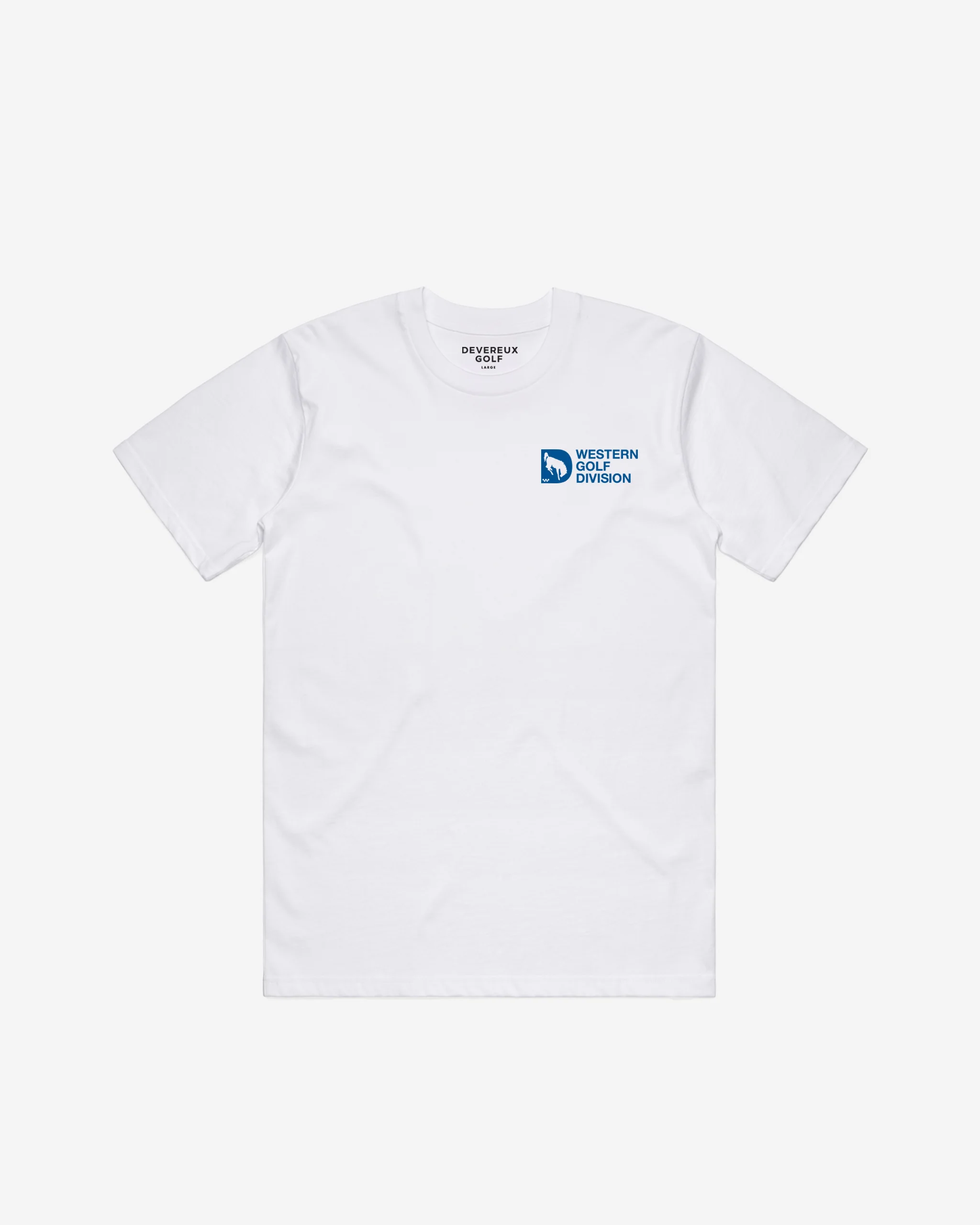 Western Golf Division Tee - White - Image 5